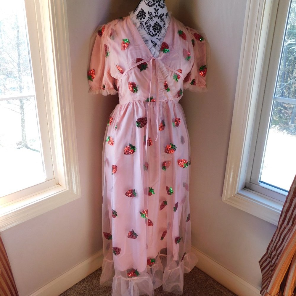 ALIEXPRESS STRAWBERRY DRESS